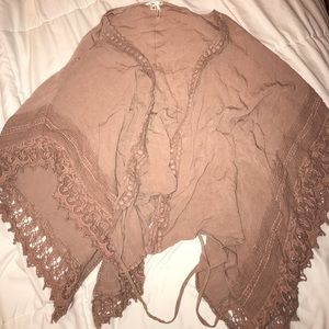 Lace cover up